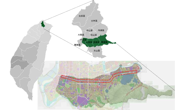 圖1 計畫實施區位圖