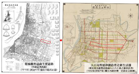 圖2 日治時期都市計畫圖